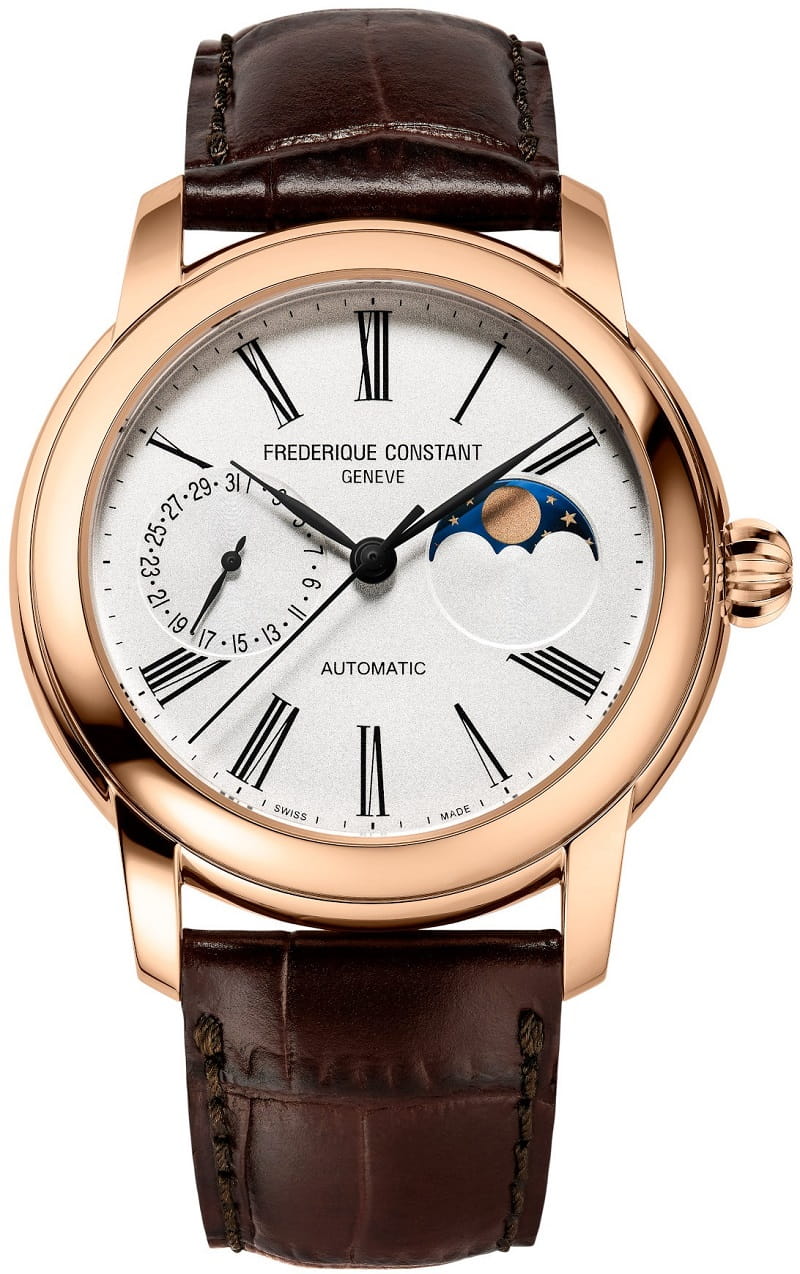 Zegarek Frederique Constant Classics Moonphase Manufacture FC-712MS4H4 (FC712MS4H4)
