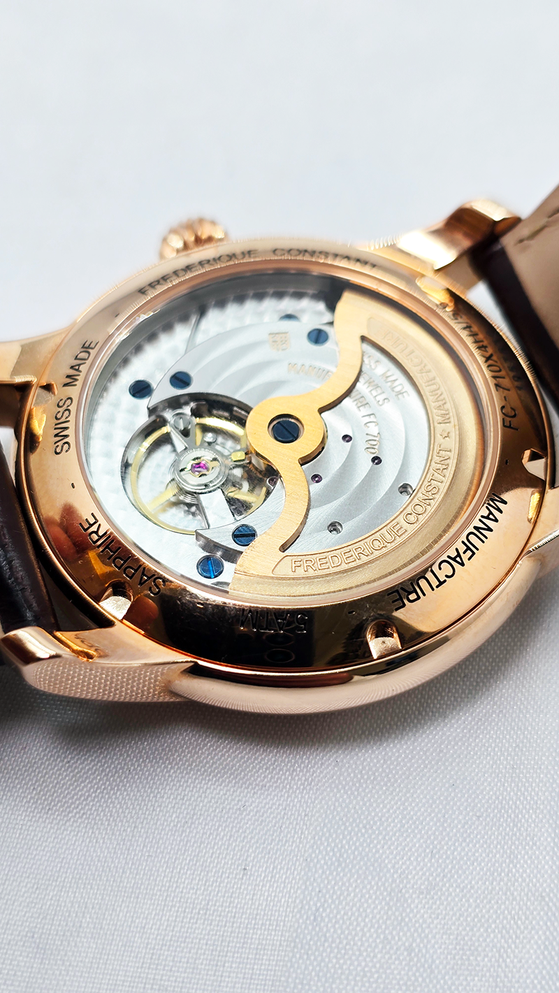 Zegarek Frederique Constant Classics Moonphase Manufacture FC-712MS4H4 (FC712MS4H4)