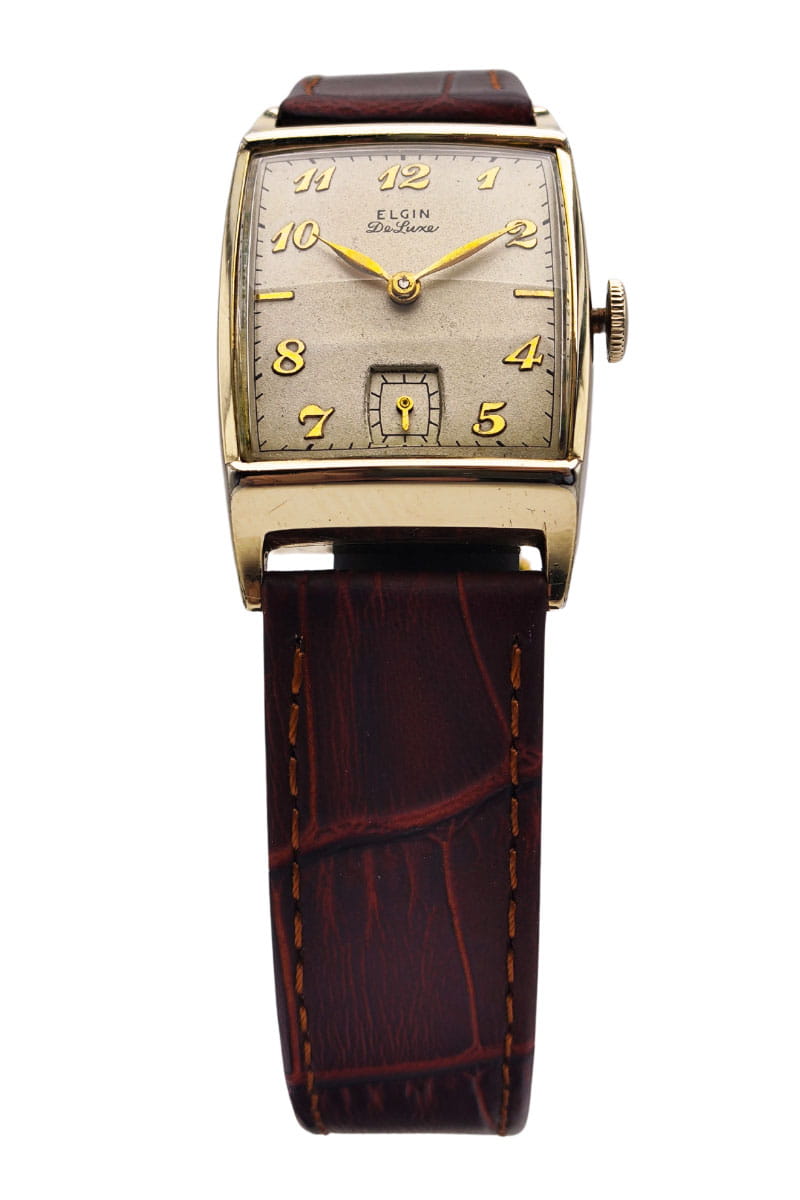 Pozłacany  damski ELGIN DELUXE