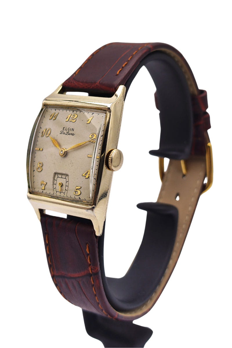 Pozłacany  damski ELGIN DELUXE