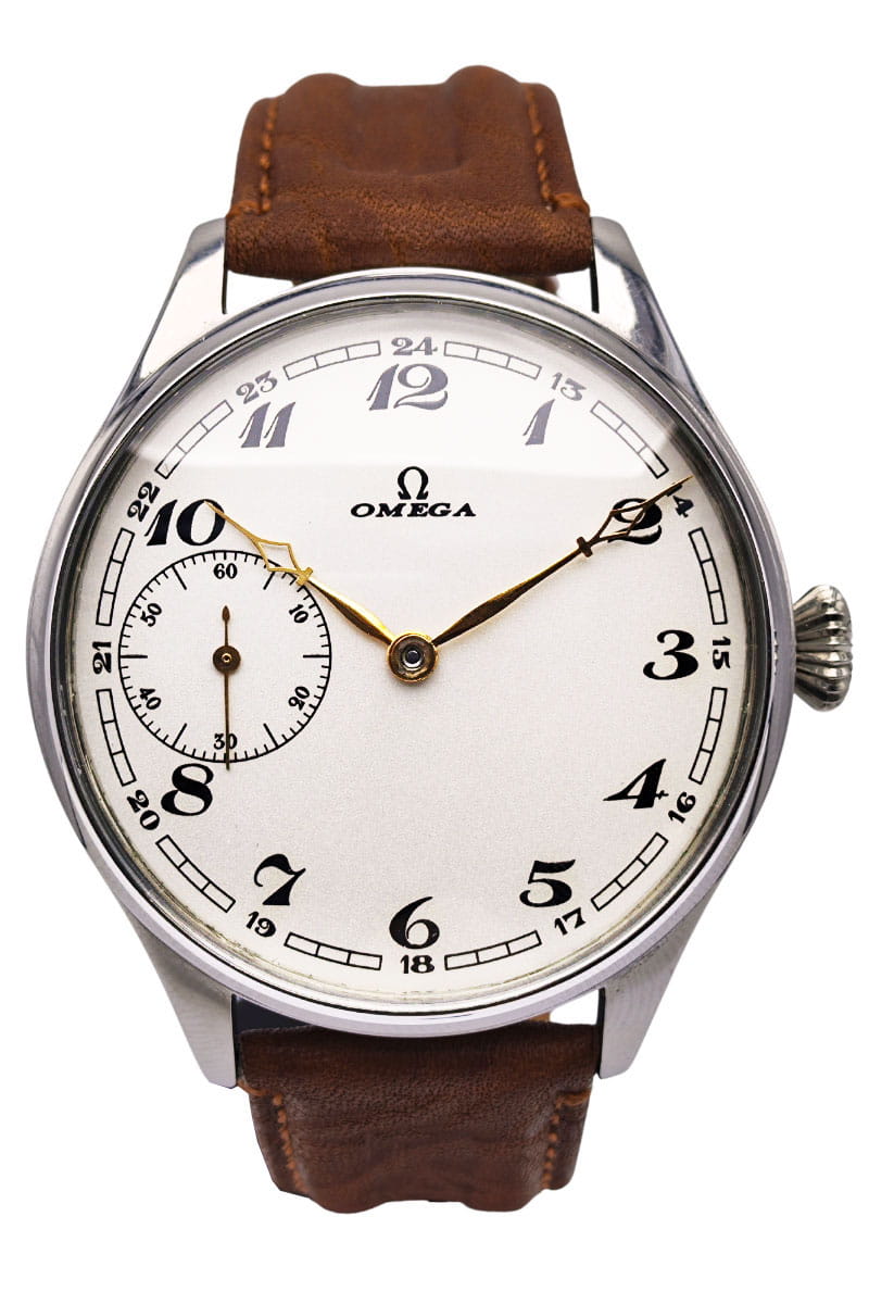 Zegarek Omega - duża kolekcjonerska pasówka OMEGA - z 1943 roku