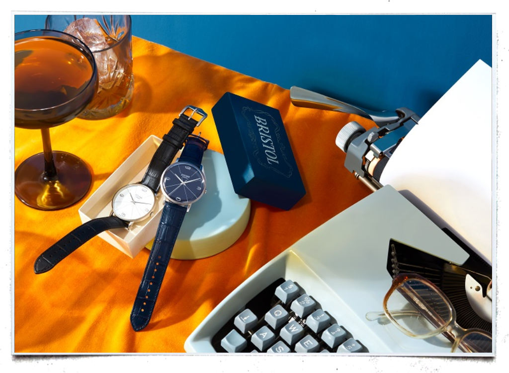 Zegarek Błonie Zodiak Mechaniczny Granatowy 5PB007 Q-841 (5905326213477) szafirowe szkło