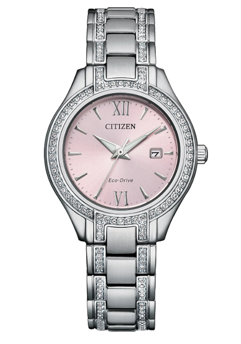 Zegarek damski Citizen ECO-DRIVE ELEGANT CRYSTALS FE1230-51X (FE123051X)