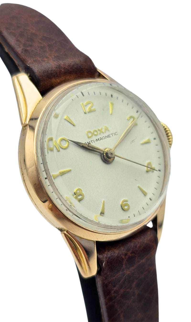 Używany damski ZŁOTY Zegarek dox 13708-0 1095572 STAN idealny