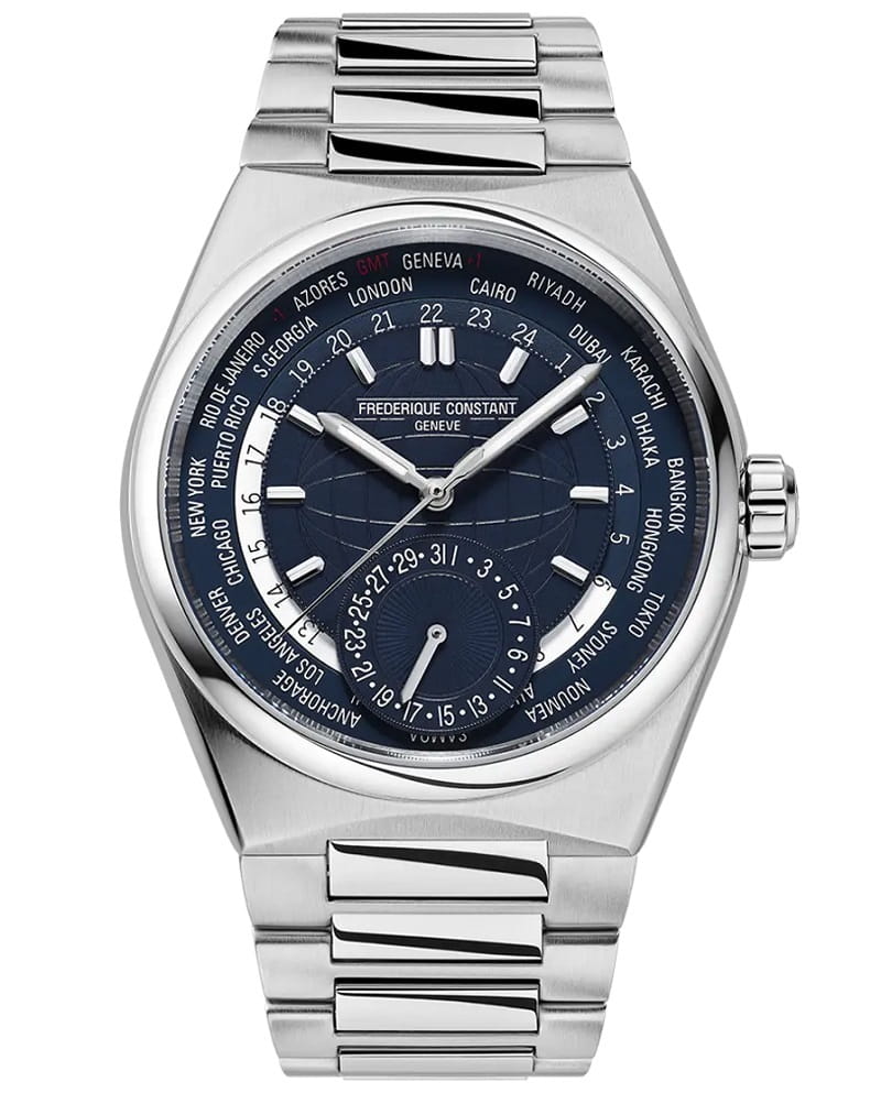 Zegarek Frederique Constant Highlife Worldtimer Manufacture FC-718N4NH6B (FC718N4NH6B)