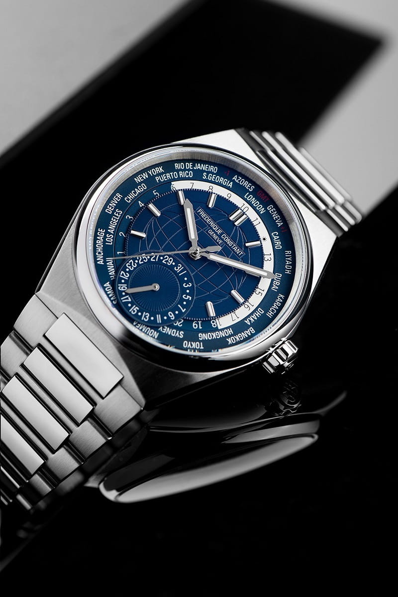 Zegarek Frederique Constant Highlife Worldtimer Manufacture FC-718N4NH6B (FC718N4NH6B)