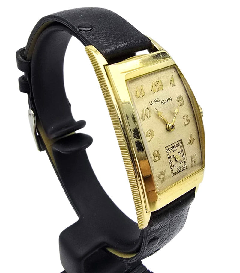 Używany damski ZŁOCONY Zegarek ELGIN  14K GOLD FILLED