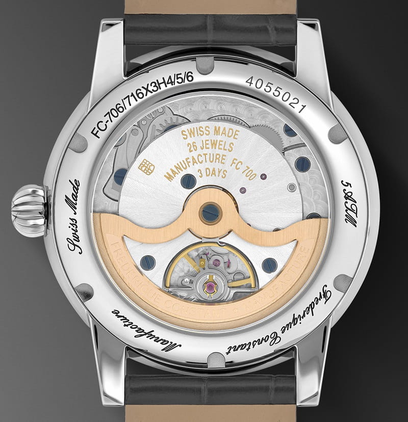 Zegarek Frederique Constant Classic Date Manufacture FC-706B3H6 (FC706B3H6)