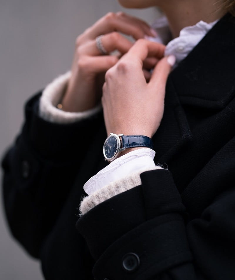 Zegarek Frederique Constant Classics Slimline Ladies Moonphase FC-206MPND1S6 (FC206MPND1S6)