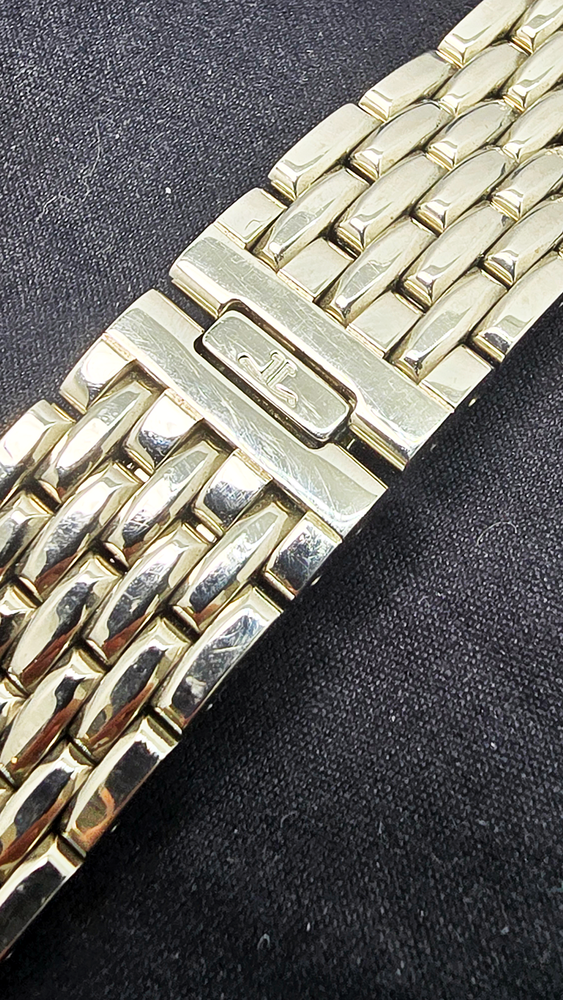Oryginalna stalowa bransoleta do zegarka Jaeger-LeCoultre 19 mm