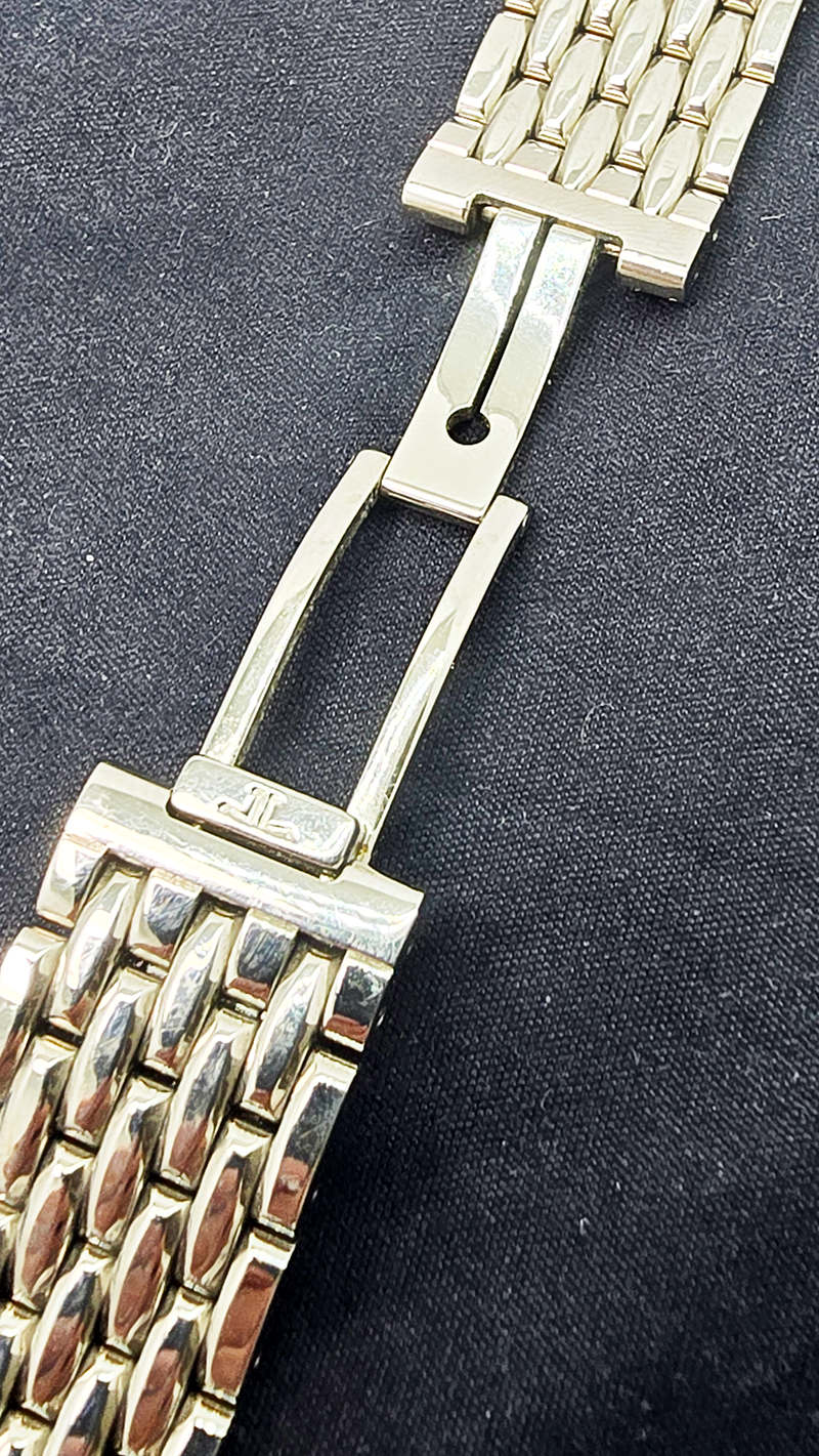 Oryginalna stalowa bransoleta do zegarka Jaeger-LeCoultre 19 mm