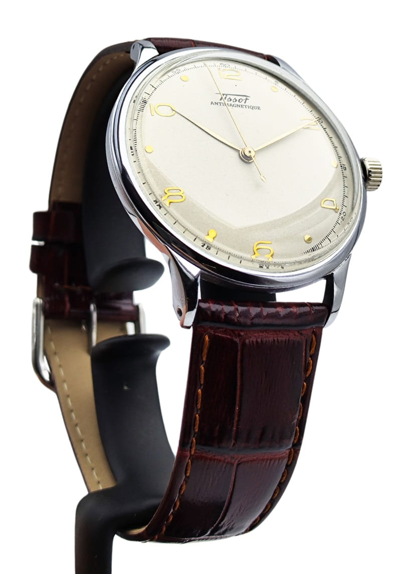 zegarmistrz Używany zegarek Tissot Antimagnetique mechaniczny 16 kamieni