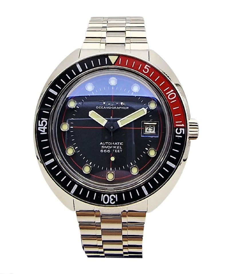 Zegarek Bulova S23901075 Oceanographer Automatic Snorkel Devil Diver męski