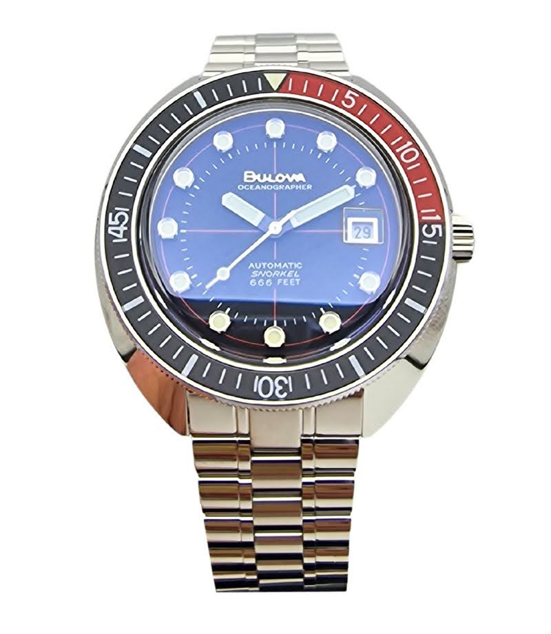 Zegarek Bulova S23901075 Oceanographer Automatic Snorkel Devil Diver męski