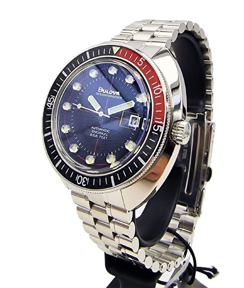 Zegarek Bulova S23901075 Oceanographer Automatic Snorkel Devil Diver męski
