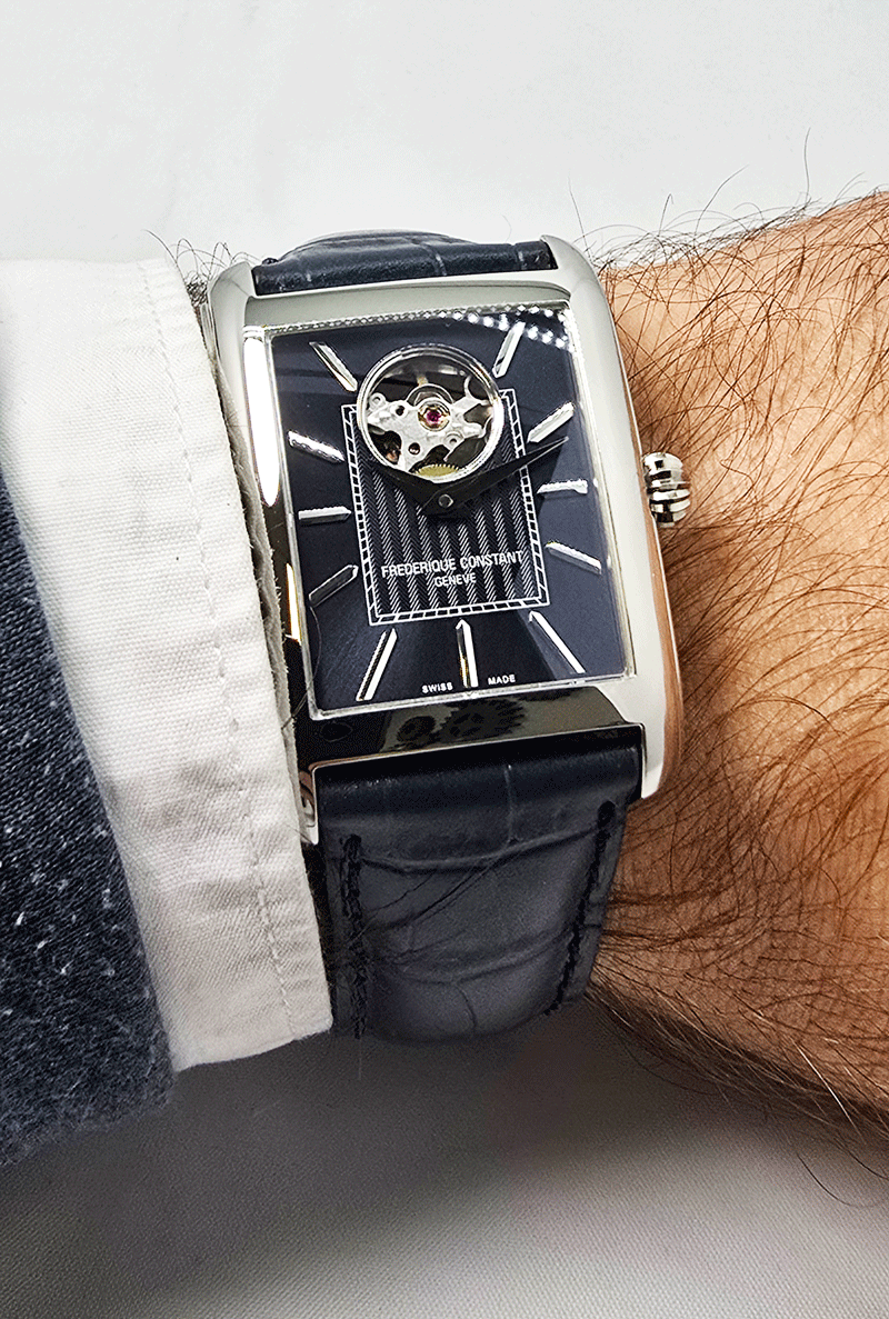 Zegarek Frederique Constant Classics Carre Heart Beat Automatic FC-311N4C6 (FC311N4C6)