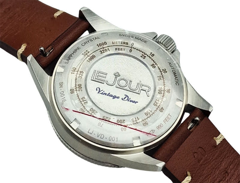 Le Jour Vintage Diver 300M Automatic LJ-VD-001 Fabryczny komplet!