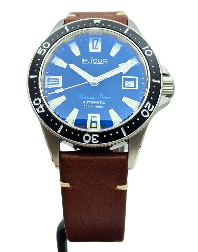 Le Jour Vintage Diver 300M Automatic LJ-VD-001 Fabryczny komplet!