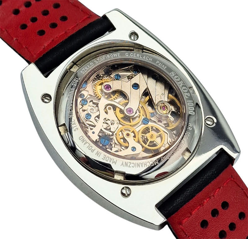 Polski zegarek G. Gerlach PZInż. Sokół 1000.