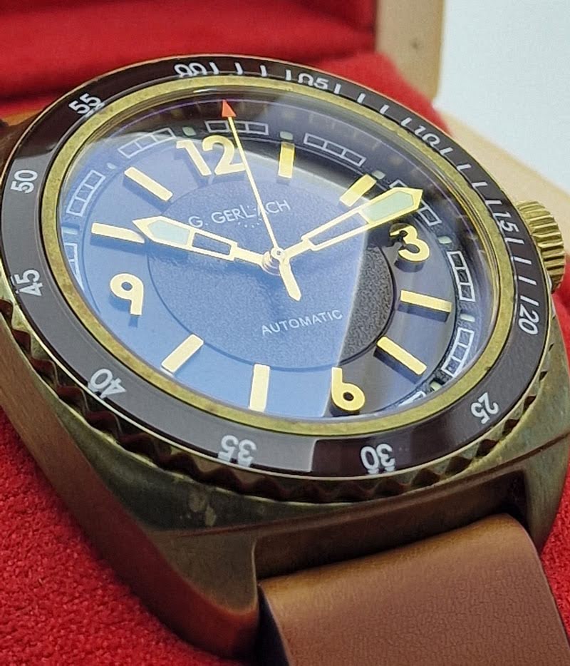 Polski zegarek G. Gerlach Submarine