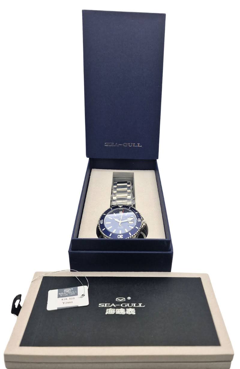 Zegarek SEA-GULL "Mewa" 816.523 - Fabryczny komplet!
