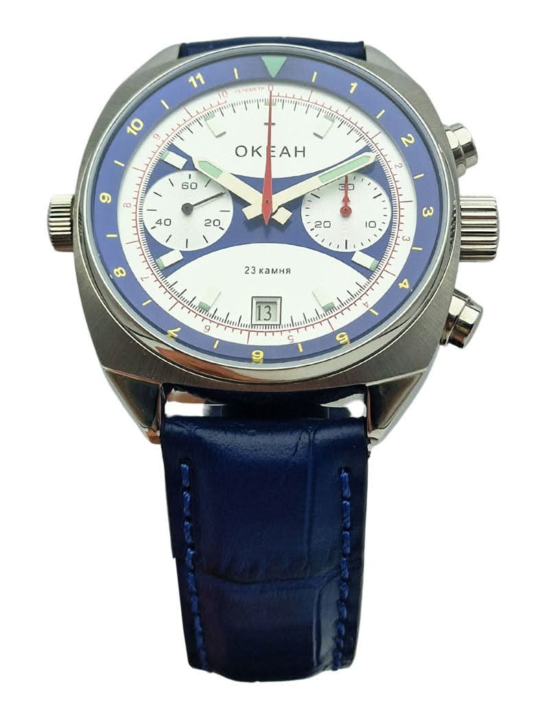 OKEAN "Ocean" Poljot 3133/1981599 chronograf - legendarny rosyjski zegarek wojskowy