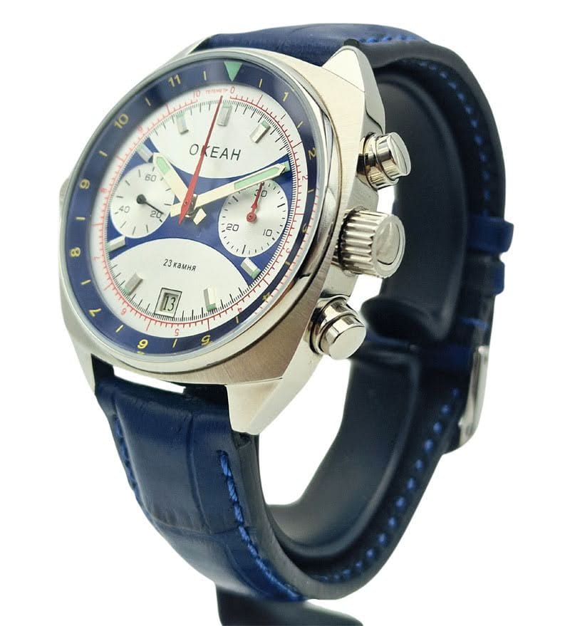 OKEAN "Ocean" Poljot 3133/1981599 chronograf - legendarny rosyjski zegarek wojskowy