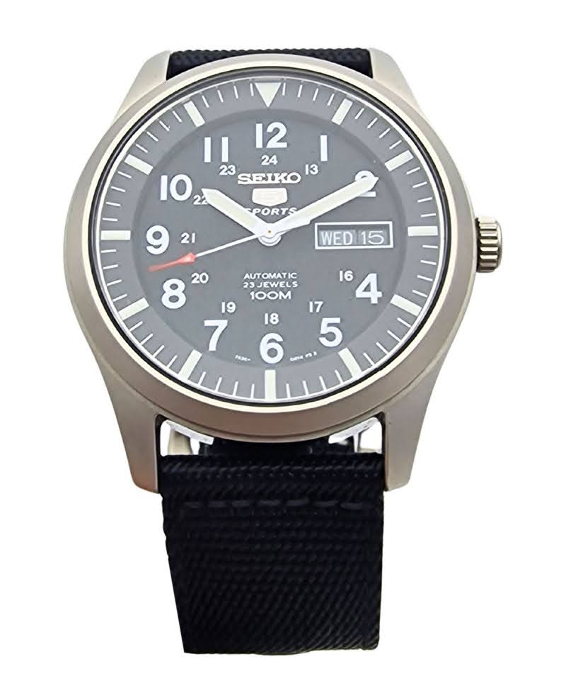 Seiko 5 Sports Automatic SNZG15K1 - Fabryczny komplet!