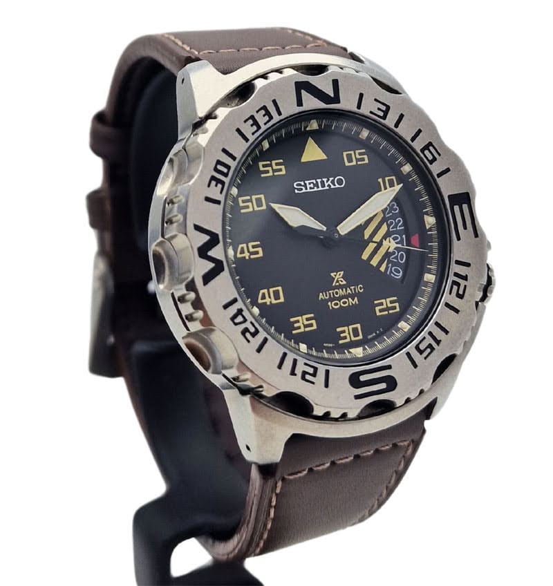 Zegarek męski Seiko Prospex Land Monster SRP577K - Fabryczny komplet!