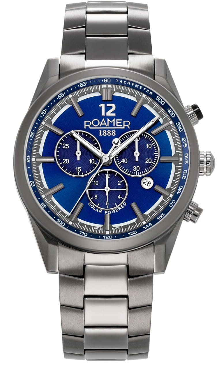 Zegarek Roamer Helios Solar Titanium 973981.44.45.20