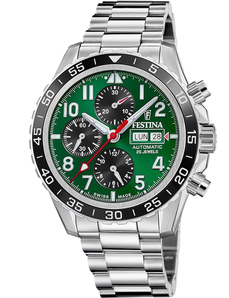 Zegarek Festina Swiss Made Automatic Chronograph 20055/2 (F20055/2)