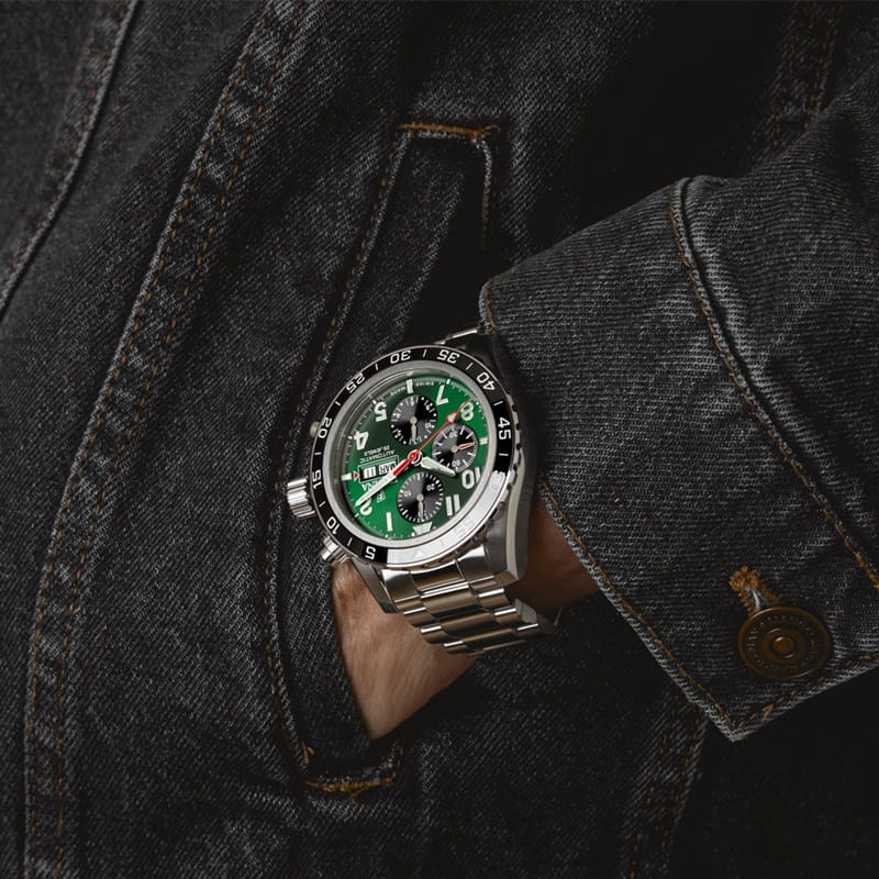 zegarmistrz Zegarek Festina Swiss Made Automatic Chronograph 20055/2 (F20055/2)