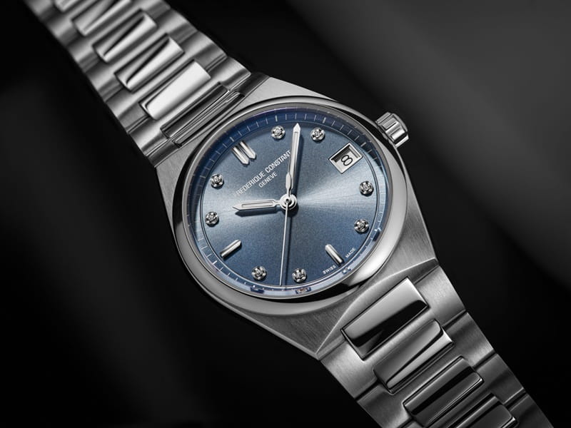 zegarmistrz Zegarek Frederique Constant Highlife Ladies Quartz Diamonds FC-240LND2NH26B (FC240LND2NH26B)