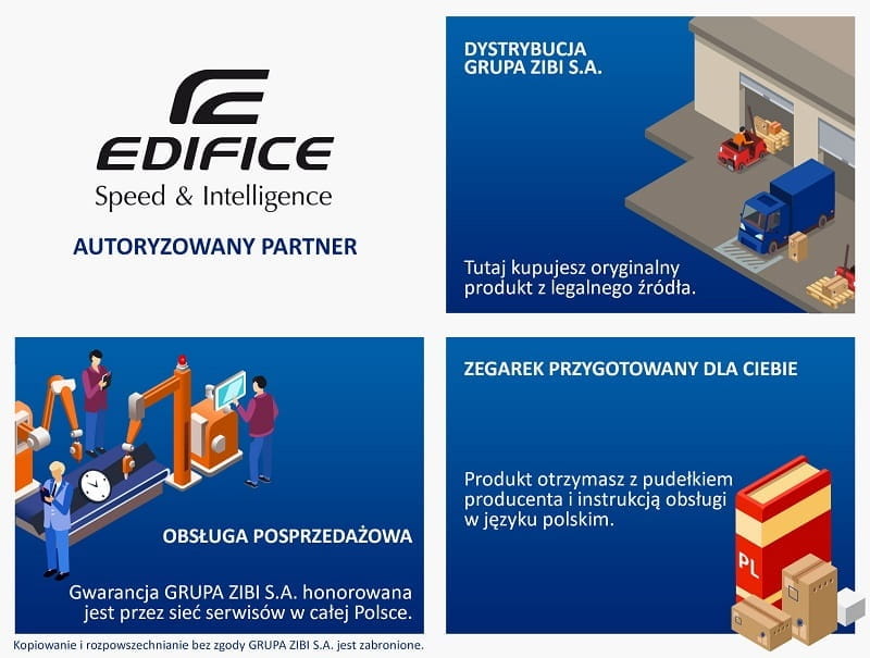 Autoryzowany Sprzedawca Casio Edifice