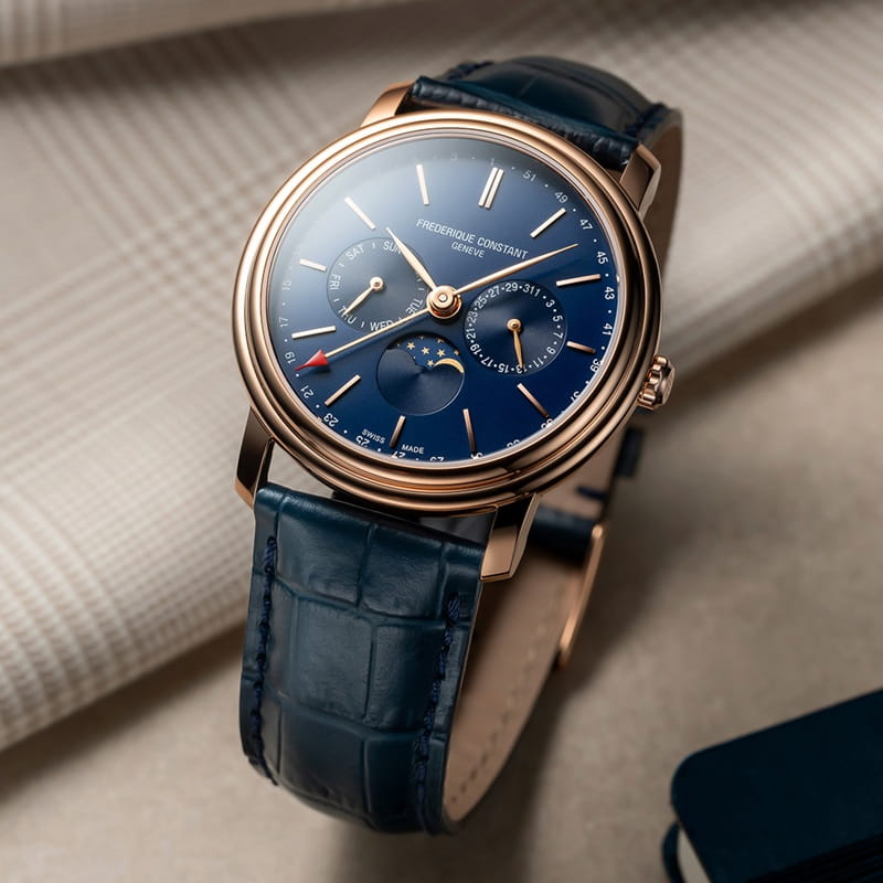 zegarmistrz Zegarek Frederique Constant Classics Index Business Timer FC-270N4P4 (FC270N4P4)