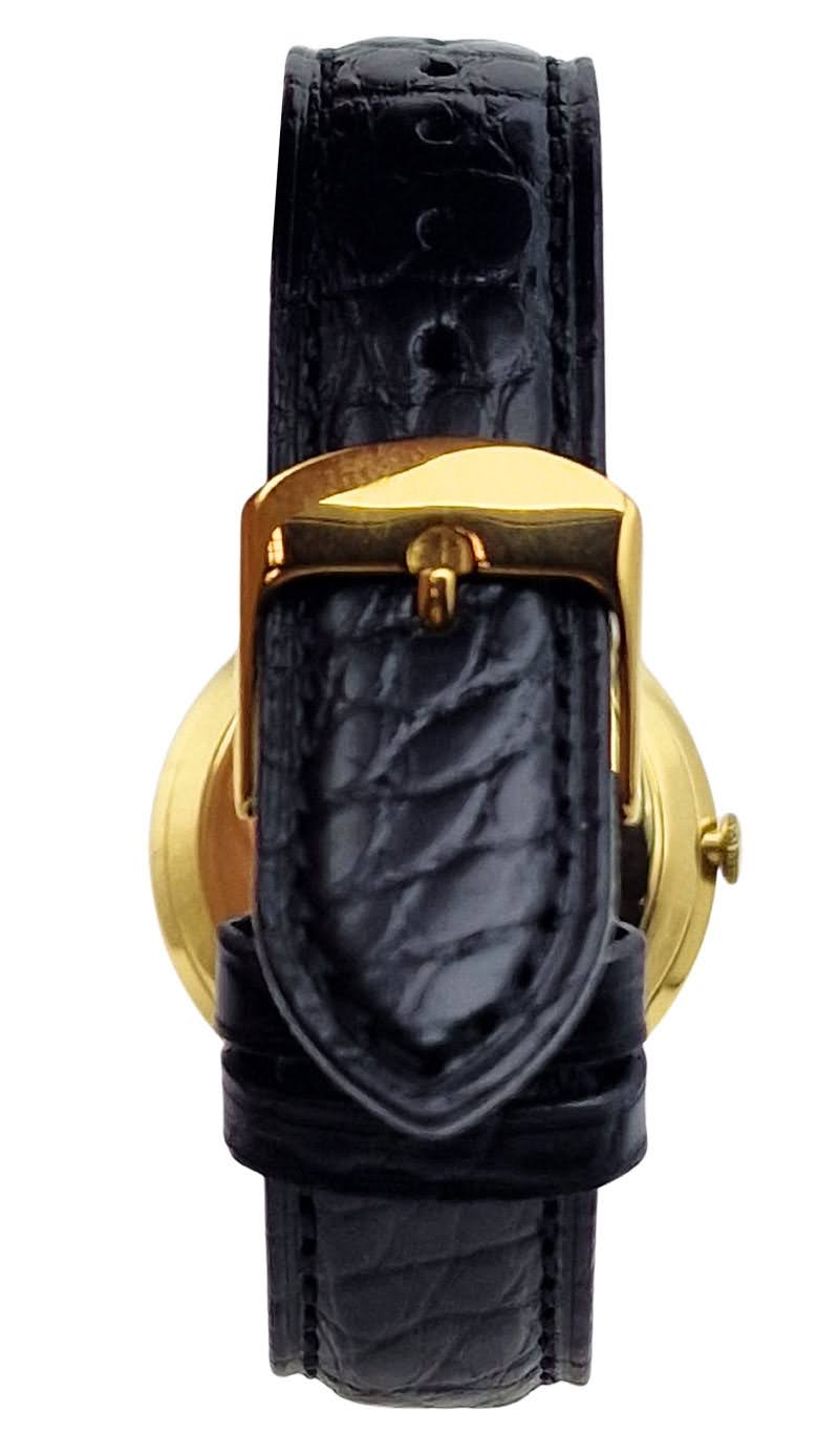 Złoty 18k zegarek męski Baume & Mercier Baumatic - perfekcyjny stan!