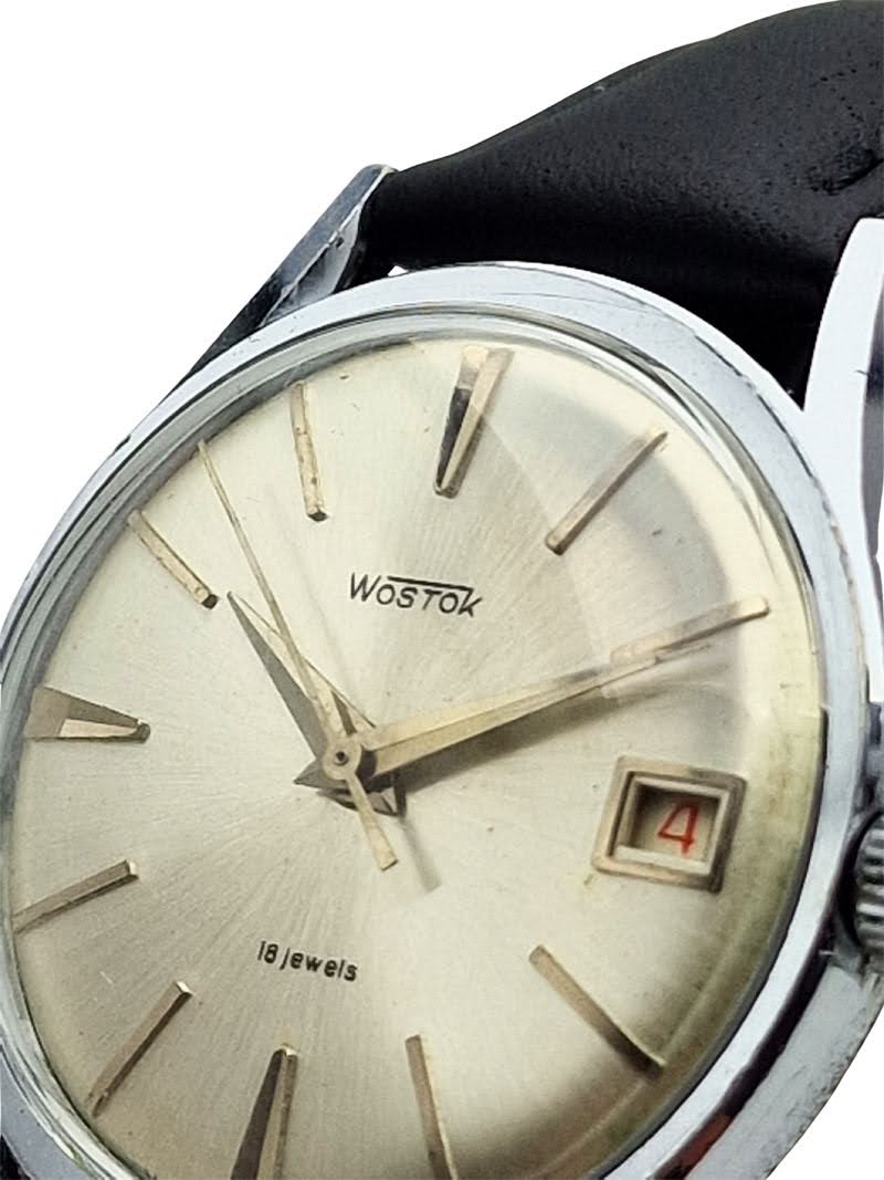 Radziecki zegarek Wostok - pięknie zachowany!