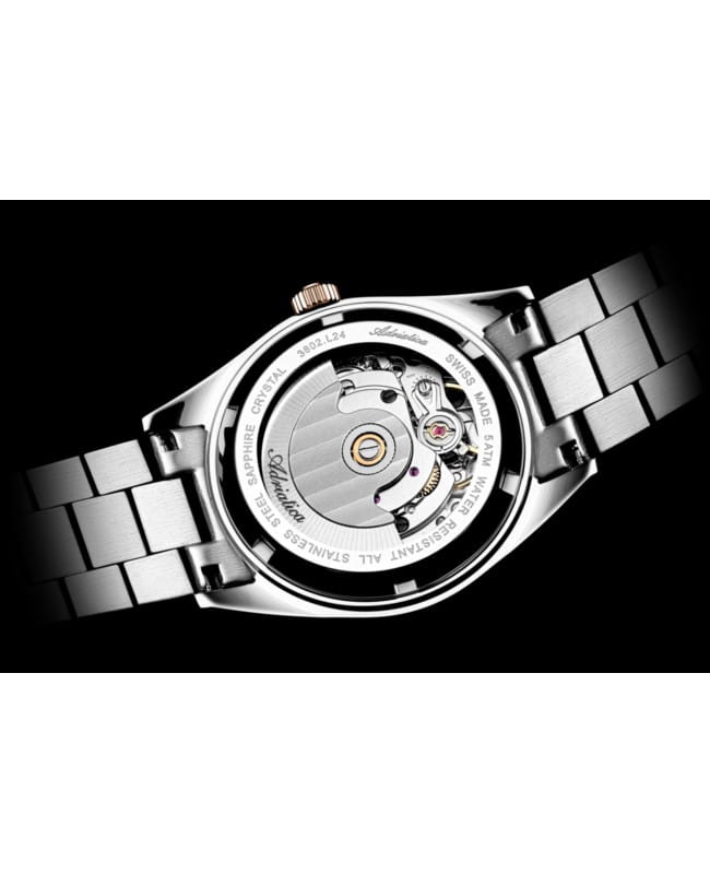 Zegarek Adriatica Automatic Diamonds A3802.R113AD back