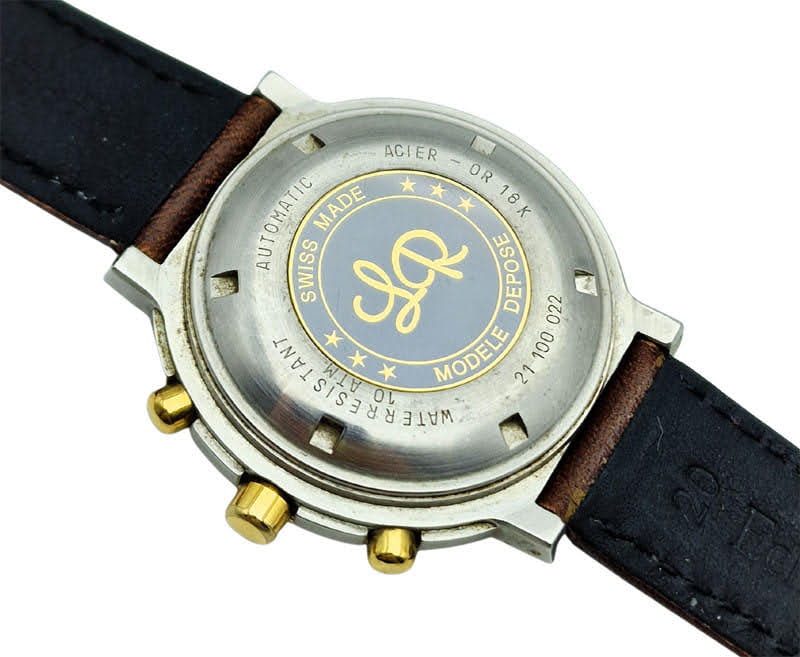 Męski Lucien Rochat Chronograph Automatic 21.100.022 (21100022) - Doskonały stan!