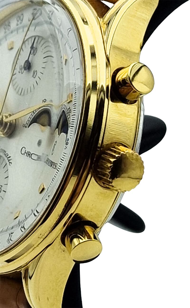 Unikatowy Chronoswiss Lunar Chronograph Moonphase - stan idealny!