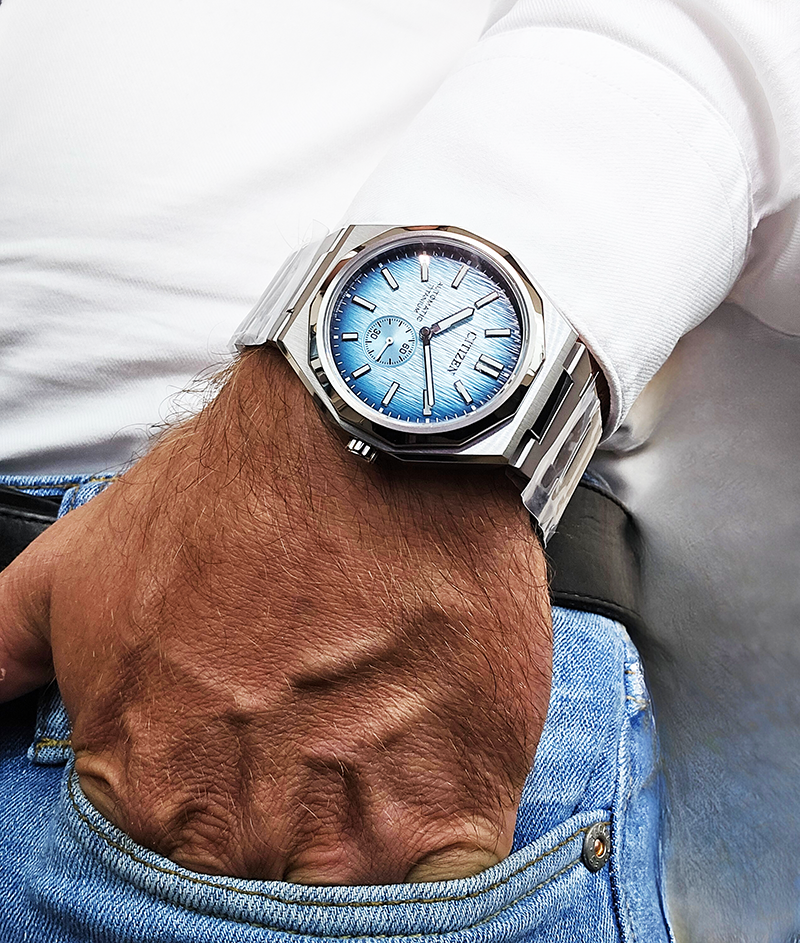 Zegarek Citizen Super Titanium Zenshin Automatic NK5020-58L (NK502058L)