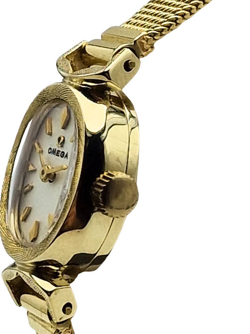 Unikatowa złota 14K Omega Cal.483 - Idealny stan!