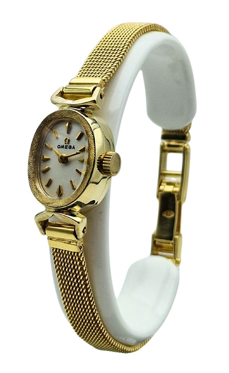 Unikatowa złota 14K Omega Cal.483 - Idealny stan!