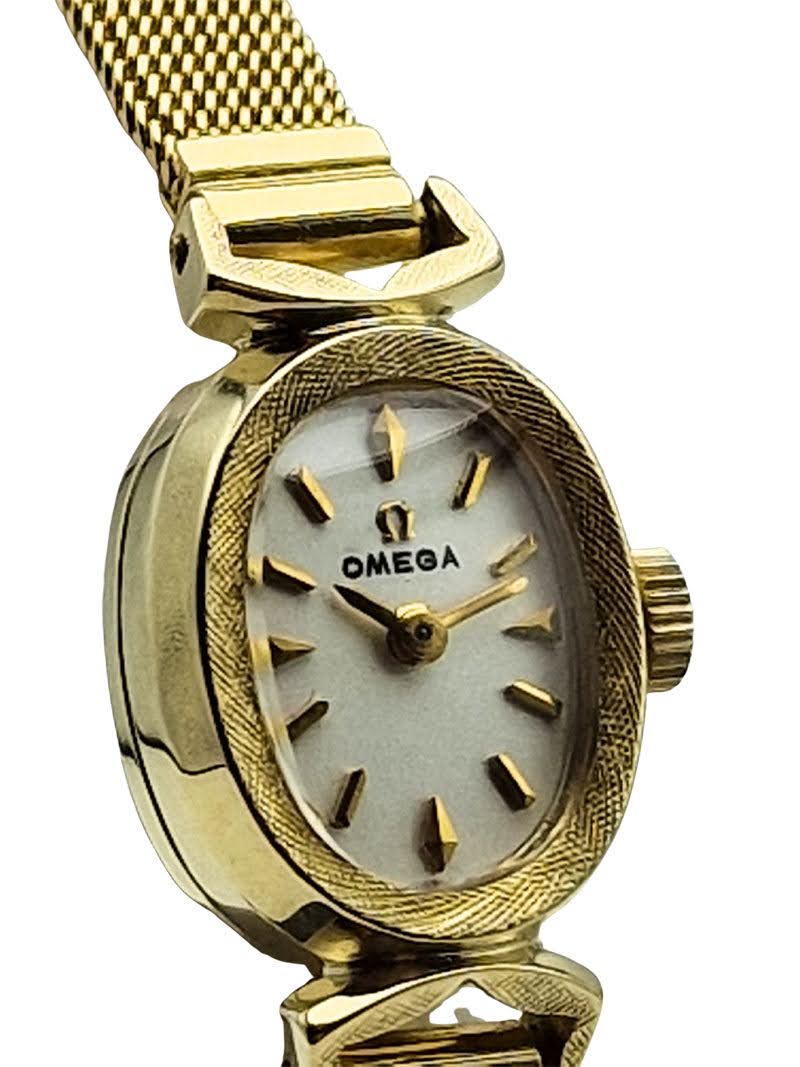 Unikatowa złota 14K Omega Cal.483 - Idealny stan!