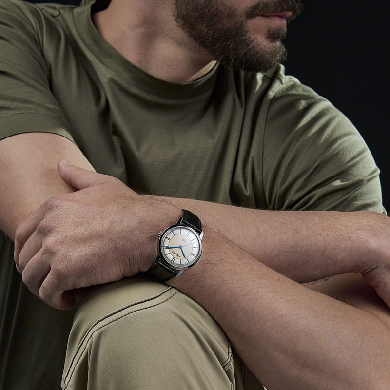 zegarmistrz Zegarek Alpina Heritage Startimer Pilot Automatic AL-520SBG3SH6 (AL520SBG3SH6)