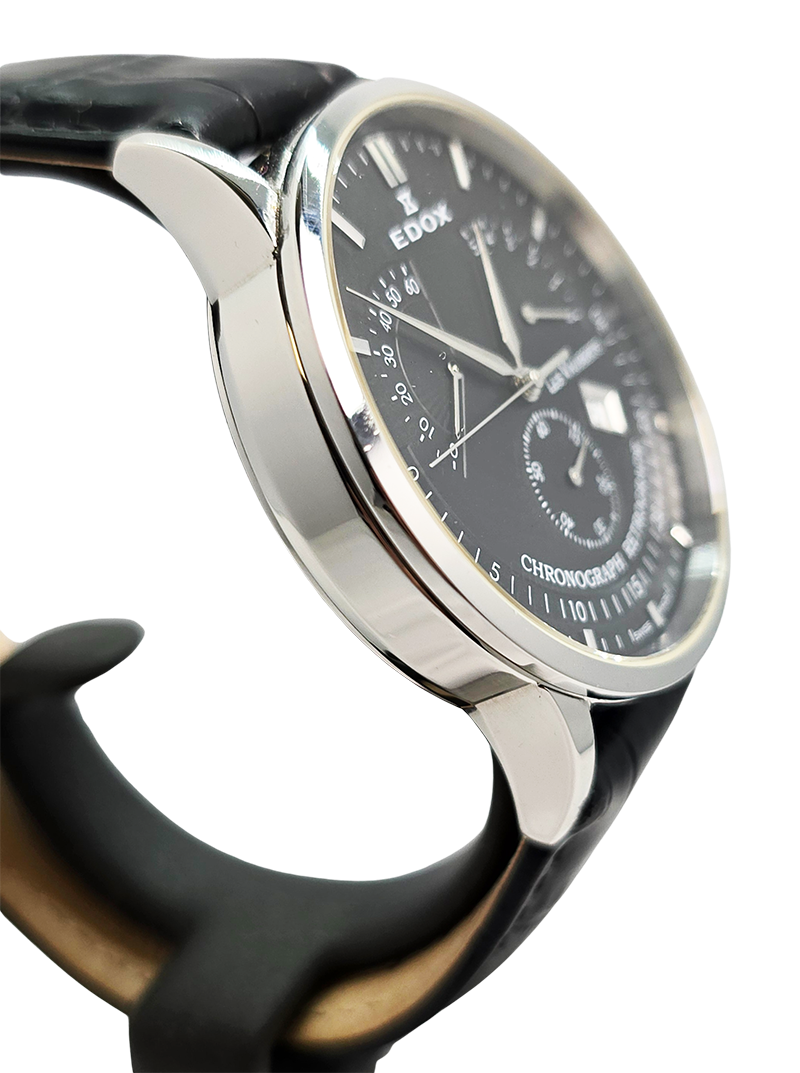 Używany zegarek Edox Les Vauberts Chronograph Retrograde 01505/550933