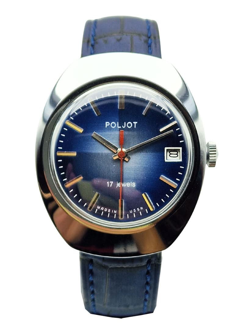 Radziecki Poljot 17 jewels - unikatowy wzór koperty!