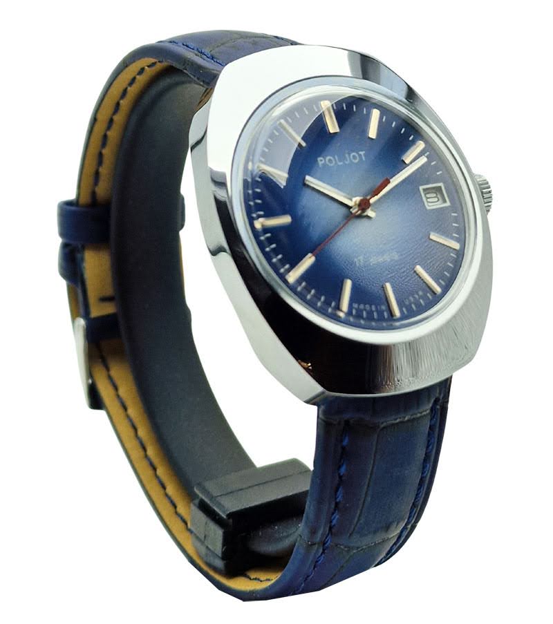 Radziecki Poljot 17 jewels - unikatowy wzór koperty!