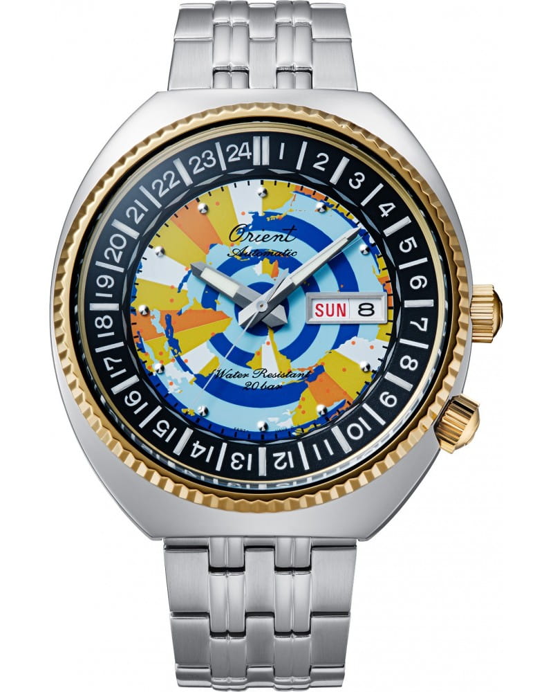 Zegarek Orient Revival World Map Limited Edition RA-AA0E08Y39B (RAAA0E08Y39B)
