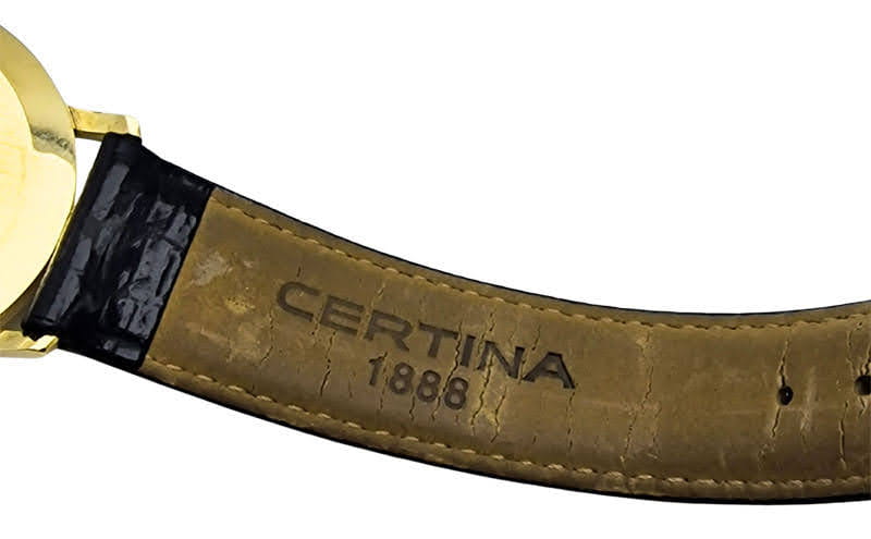 Certina 18K Gold Cal. 25-66 z końca lat 60 - doskonały stan!